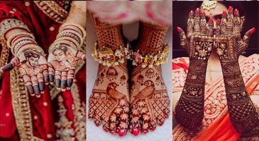 Beautiful Bridal Mehndi Design at Heritage Makeover